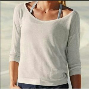 Athleta lightweight layering sweater